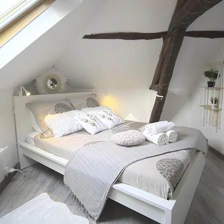 Mon Reve - Best Keys - Loft Cosy & Charme Authentique - Poutres Apparentes - Centre Ville - Netflix & Wifi Fibre - Check-In Autonome - Parking Facile & Gratuit Sens Exterior foto