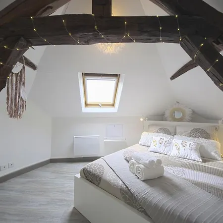 Mon Reve - Best Keys - Loft Cosy & Charme Authentique - Poutres Apparentes - Centre Ville - Netflix & Wifi Fibre - Check-In Autonome - Parking Facile & Gratuit Sens Exterior foto