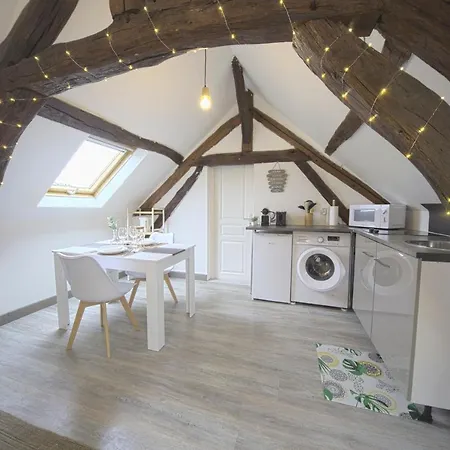 Mon Reve - Best Keys - Loft Cosy & Charme Authentique - Poutres Apparentes - Centre Ville - Netflix & Wifi Fibre - Check-In Autonome - Parking Facile & Gratuit Sens Exterior foto