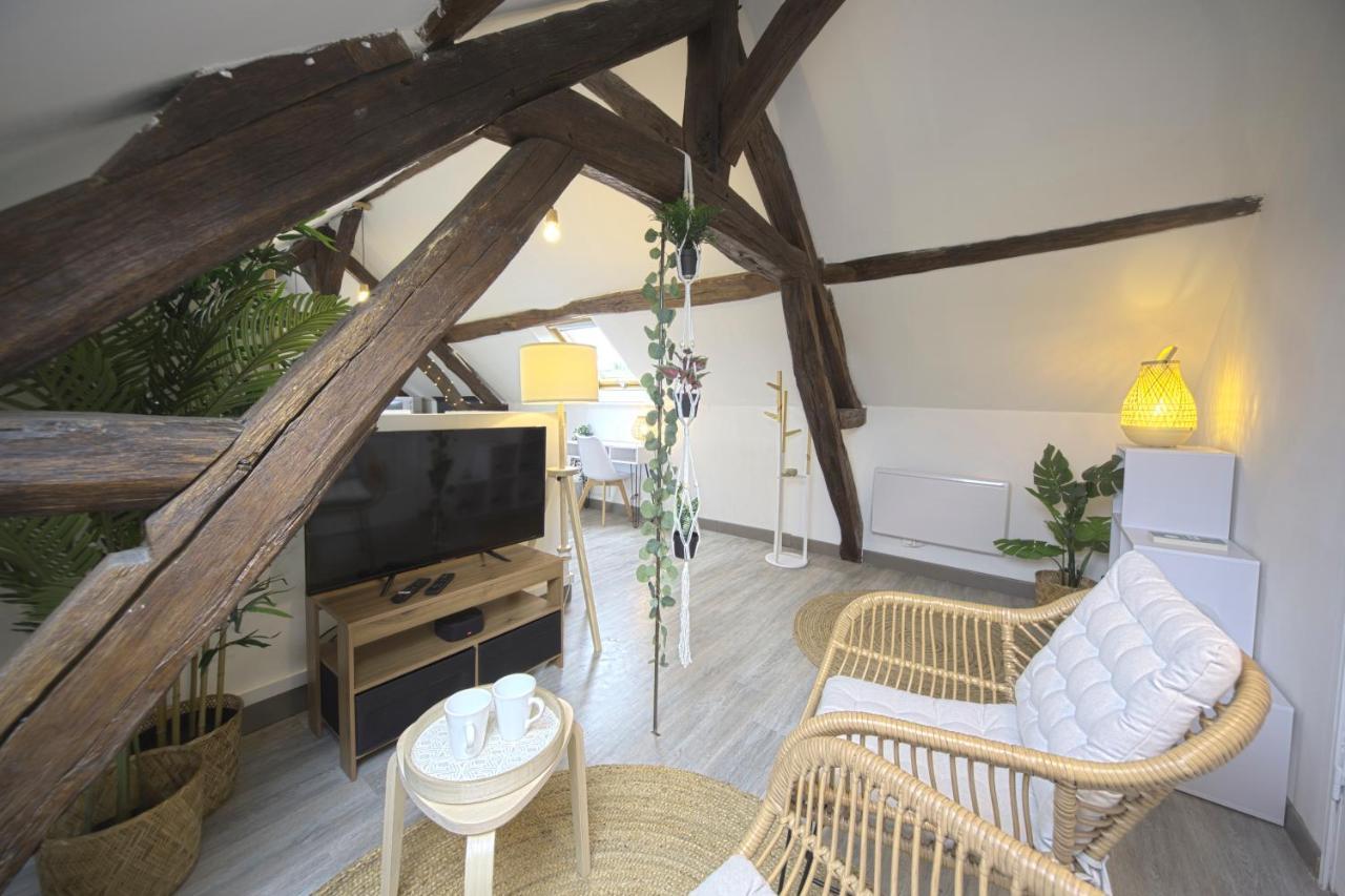 Apartment Mon Reve - Keys - Loft Cosy & Charme Authentique - Poutres Apparentes - Centre - Netflix & Wifi Fibre - Check-in Autonome - Parking Facile & Gratuit *